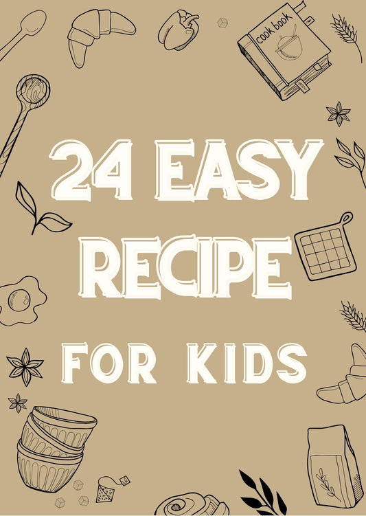 24 recipe books for kids